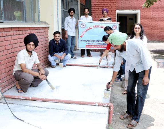 The NSS Wing of Guru Angad Dev Veterinary and Animal Sciences University, Ludhiana, celebrated Yoga Day and organized a Cleanliness Drive